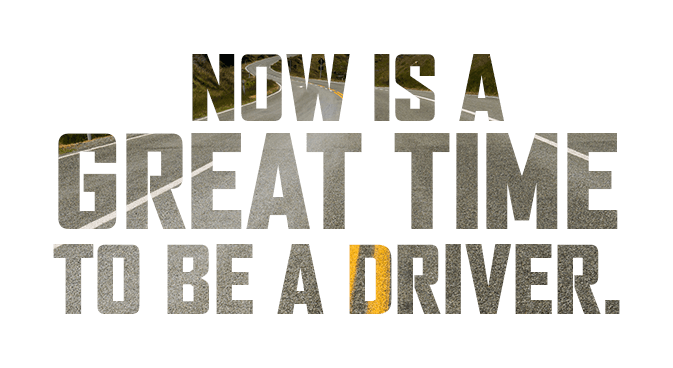 Now is a Great Time to be a Driver
